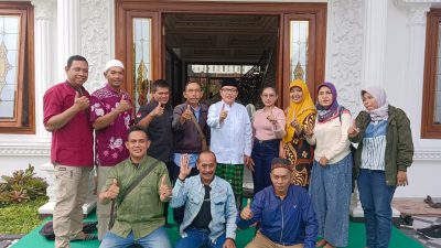 Silaturahmi AJS Berlebaran ke Ketua DPRD Sidoarjo, Tingkatkan Sinergitas