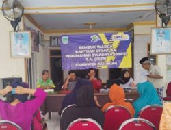 Sangat Miris, Warga Yang dapat Bantuan (BSPS) Upah Pekerja Hasil Pinjam