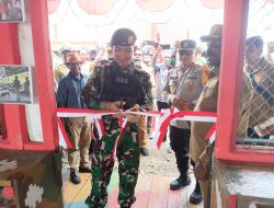 Hari Pendidikan di Nduga, Bupati Meresmikan Rumah Pintar dan Pasar Rakyat Yonif Raider 514 Kostrad