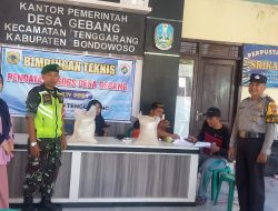 Babinsa Koramil Tenggarang Salurkan Bantuan Pangan BAPANAS