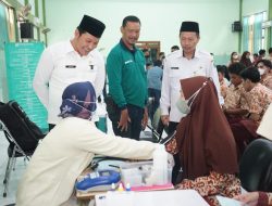 Wabup Subandi Support Alumni 1981 SMAN 1 Sidoarjo untuk Kegiatan Donor Darah