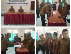 Pelantikan dan Serah Terima Jabatan Lingkup Perum Perhutani KPH Bondowoso