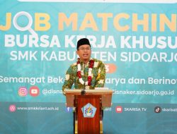 Buka Job Matching 2023, Bupati Sidoarjo Dorong Kerjasama Perusahaan dengan SMK