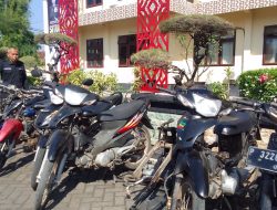 Polres Situbondo Ungkap Kasus Curanmor, Tersangka dan 8 Unit Motor Berhasil Diamankan