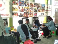 PMR MAN 2 Gelar Donor Darah Pelajar Meriahkan Hari Palang Merah Sedunia