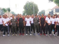 TNI-POLRI BONDOWOSO KOMPAK DENGAN OLAHRAGA BERSAMA