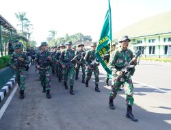 Brigadir Jenderal TNI Primadi Saiful Sulun, S.Sos., M.Si. Membuka Jalannya Tradisi Warga Baru Divif 2 Kostrad Tahun 2023