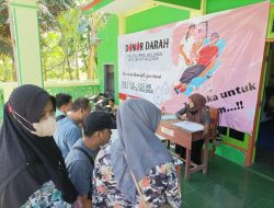 IPNU-IPPNU Gelar Aksi Kemanusiaan Donor Darah Bekerjasama dengan UDD PMI Kabupaten Jember