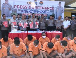 Press Release, Selama Bulan Mei Sat Resnarkoba Polres Bondowoso Berhasil Ungkap 14 Kasus Narkotika