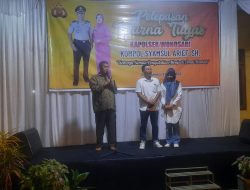 Suasana Penuh Haru Dalam Kegiatan Pelepasan Purna Tugas Kapolsek Wonosari Kompol Syamsul Arief.SH