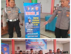 Unit Propam Jajaran Polres Bondowoso Mengadakan Sosialisasi Progam Proyandu 24 di Balai Desa Tapen