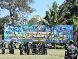 Kasdam V/Brawijaya Pimpin Upacara Penutupan TMMD Ke-116 Kodim 0822 Bondowoso