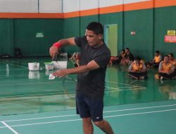 Kapolres Blora Buka Turnamen Bulu Tangkis, Pesan Utamakan Sportifitas