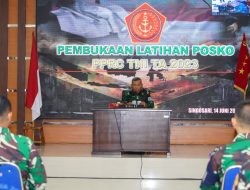Dankodiklat TNI Buka Latposko LKO PPRC TNI TA. 2023 di Madivif 2 Kostrad