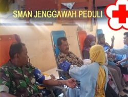 Peringati Hari Donor Darah Sedunia, SMAN Jenggawah Serta SMK Pancasila Gelar Aksi Donor Darah Sukarela