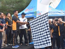 Polres Bondowoso mengelar jalan santai dalam rangka HUT Bhayangkara ke 77