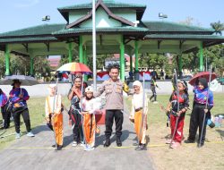 Menyambut HUT Bhayangkara ke 77, Polres Bondowoso Adakan Lomba Turnamen Panahan