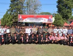 Polres Bondowoso Gelar Apel Ketua Satuan Keamanan Lingkungan