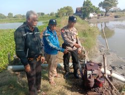 Di duga akan menguras isi tambak dan jaring ikan, pemiliknya laporkan ke polisi