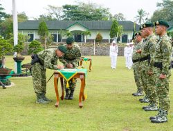Pangdivif 2 Kostrad Pimpin Upacara Serah Terima Jabatan Pamen Satjar Divif 2 Kostrad