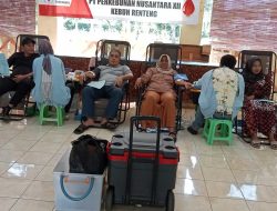 Setetes Darahmu Selamatkan Sejuta Jiwa PTPN XII Kebun Renteng Ikut Giat Donor Darah