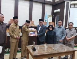 DPRD OKI Terima LKPJ pelaksanaan APBD 2022