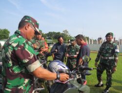 Kodim 0402/OKI Gelar Pengecekan Kendaraan Dinas