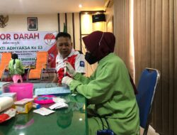 Hari Adhyaksa ke-63, Kejari Jember Sumbang 25 Kantong Darah