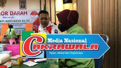 Hari Adhyaksa ke-63, Kejari Jember Sumbang 25 Kantong Darah