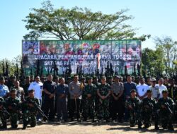 Dandim 0822 Bondowoso Irup Penyambutan Satgas Yonif Raider 514/SY Kostrad