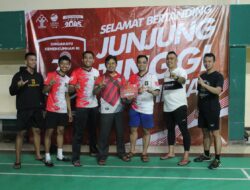 Hari Dharma Karya Dhika Ke-78 Korwil Jember Raih Juara Pertama Turnamen Bulu Tangkis