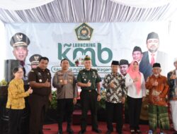 Dandim 0822 Bondowoso Hadiri Kampung moderasi beragama