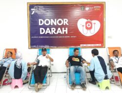 Bapas Jember Sumbang 44 Kantong Darah ke UDD PMI Kabupaten Jember