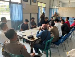 Aksi Damai Gerakan Masyarakat peduli Tani Singkong, Polres Lampung Utara Berikan Pelayanan Pengamanan