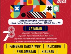 Pameran Pelayanan Publik Kemenkumham di Palembang Indah Mall!