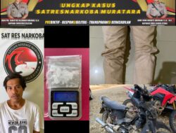 Narkotika Jenis Shabu dengan Berat Bruto Sekitar 3,45 (tiga koma empat lima) Gram