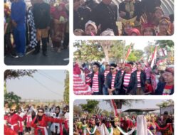 Kemeriahan Carnaval Pawai Budaya Nusantara Desa Klurak kecamatan Candi