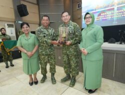 Pangdivif 2 Kostrad Hadiri Acara Serah Terima Jabatan Pejabat Kostrad