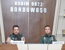 Irdam V/Brawijaya Pimpin Taklimat Akhir Wasrik Current Audit Kodim 0822 Bondowoso