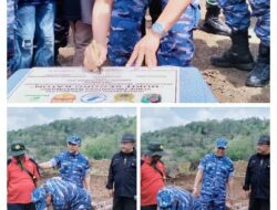 Asportdirga KSAU Melakukan Penanaman Pohon dan Meresmikan Wisata Dirgantara Bukit Segoro Katon Ketapang Banyuwangi