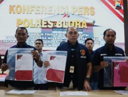 Korupsi Dana APBDes tahun 2022 Kades Nglebur Diringkus Polres Blora