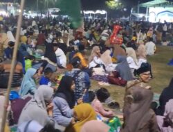 Nisfussanah Jawa Timur Lautan Manusia Banjiri Alun alun Jenggawah