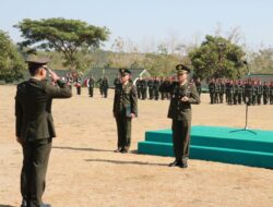 Yonif Raider 514 Kostrad melaksanakan Upacara Hari Kesaktian Pancasila
