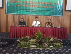 Sosialisasi Pendidikan Politik dan Etika Budaya Politik Bagi Pemilihan Pemula Tahun 2023