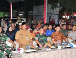 Kasdim 0822 Bondowoso Hadiri Malam Puncak Menyambut HUT TNI Ke-78