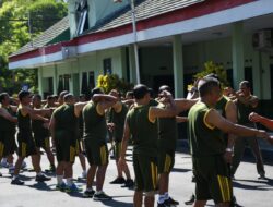 Kodim 0822/Bondowoso Laksanakan Latihan Bela Diri Taktis