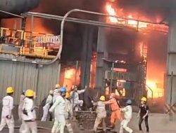 Tungku Pabrik Pengolahan Nikel PT Indonesia Tsing Shan Stainless Steel, Meledak