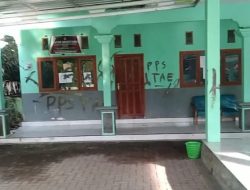 Terjadi Perusakan Kantor Sekertariat Panitia Pemungutan Suara atau PPS Desa Tegal Jati