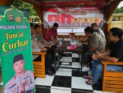 Polsek Cengal Polres OKI Polda Sumsel Gencar Melaksanakan Rutinitas Jum’at Curhat Guna Menyerap Aspirasi Masyarakat