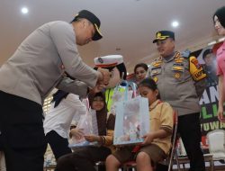 Cara Unik Polresta Banyuwangi Bantu Sukseskan Program Imunisasi Polio